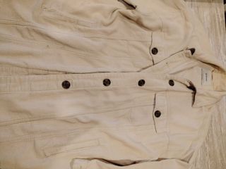 Chaqueta de pana beige