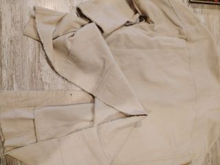 Chaqueta de pana beige