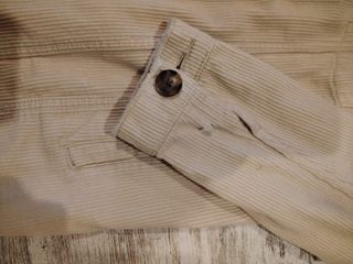 Chaqueta de pana beige