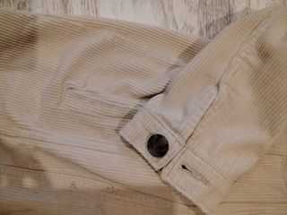 Chaqueta de pana beige