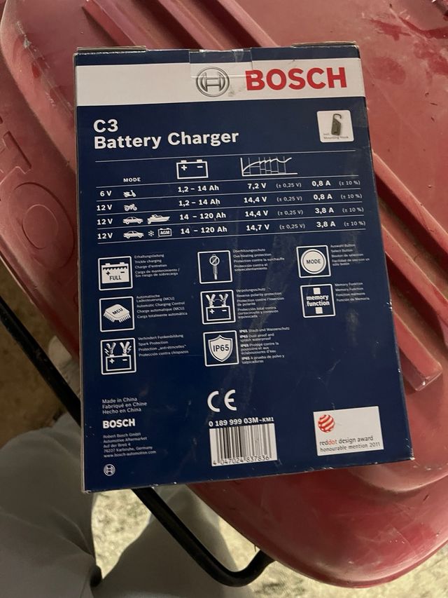 Caricabatterie Bosch C3 6/12V