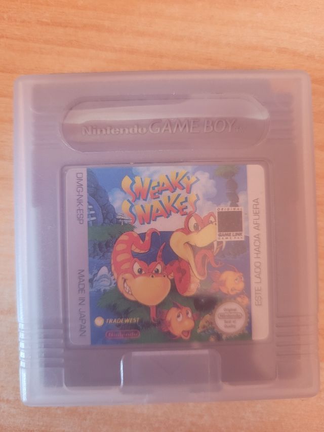 Sneaky Snakes Game Boy DMG-NK-ESP
