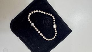 Pulsera Pandora Plata Bolitas con Charm