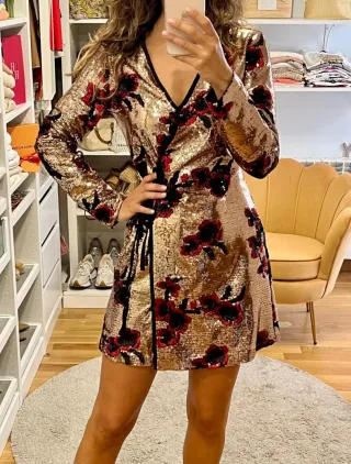 Vestido lentejuelas S