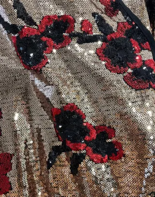 Vestido lentejuelas S