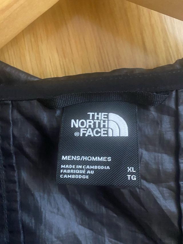 Cortavientos The North Face Negro