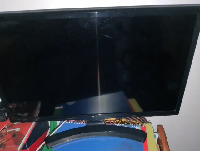 Televisión LG Negra