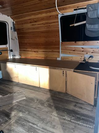 Mueble cama furgoneta Camper 