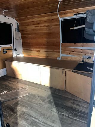 Mueble cama furgoneta Camper 