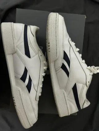 Zapatillas Reebok Club C Blancas y Azul