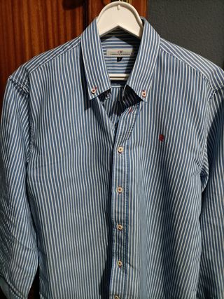 Camisa Carolina Herrera Rayas Talla L