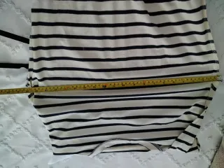 Vestido Zara Rayas Azul Marino