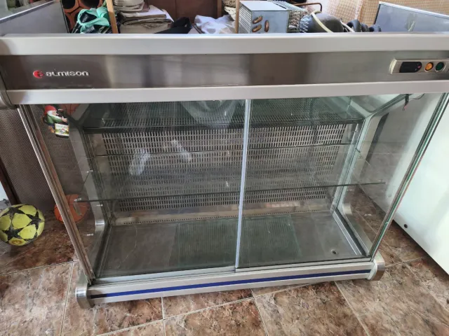 Vitrina expositora para tapas refrigerada