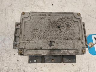 Peugeot 206 2005 1,4 L ET3J4 (KFU) unidad de control del motor ECU gasolina