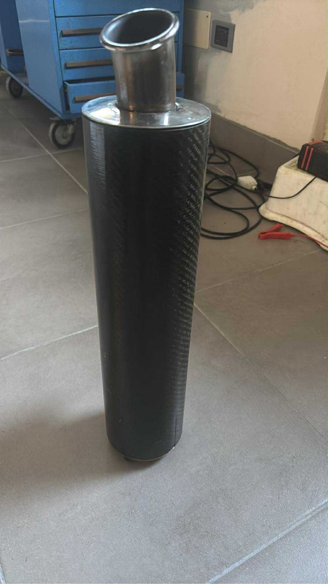 Scarico ZXR 750 / ZX7R Carbonio Marving