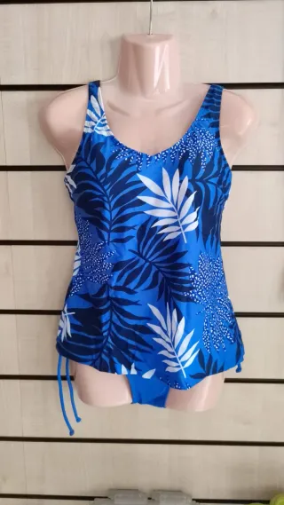 Bañador mujer estampado para prótesis mamaria