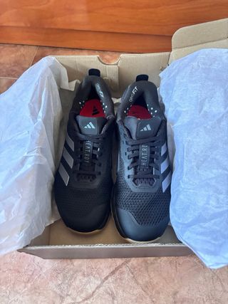 Zapatillas Adidas Dropset Mujer Negras Plata
