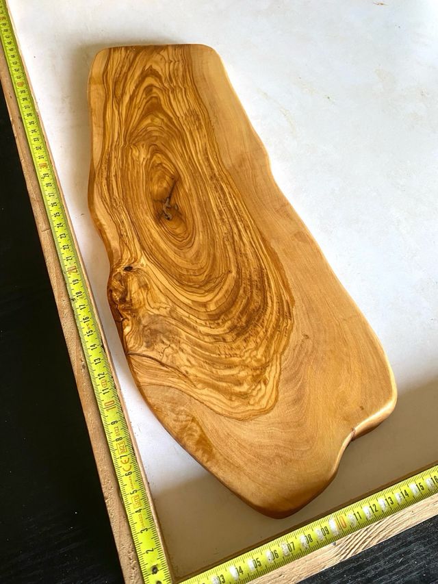 Tabla de cortar de madera de olivo
