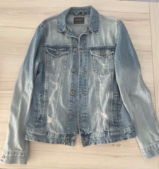 Chaqueta vaquera Primark azul desgastada