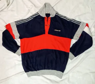 Jersey Vintage Adidas 90's Y2K Azul/Rojo