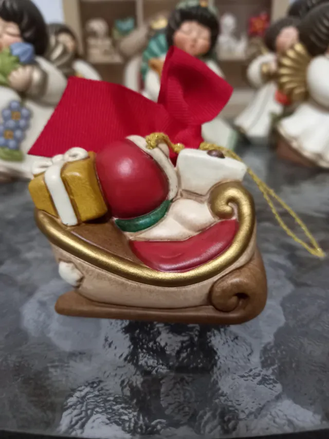 THUN Addobbo Natalizio Slitta Teddy 2018