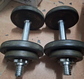 2 Mancuernas 10 kg cada una