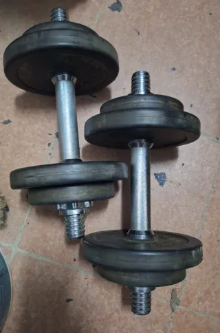 2 Mancuernas 10 kg cada una