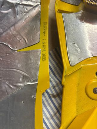 Codino monoposto Ducati 749 999 giallo