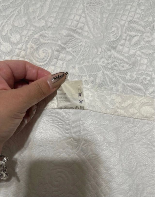 Copriletto pesante in cotone