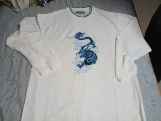 Camiseta Adidas manga larga dragón