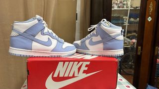 Nike Dunk High azules, originales