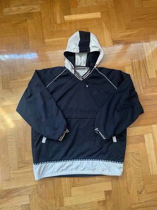 Sudadera cortavientos Adidas vintage reversible 