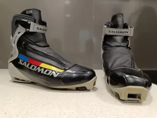 Botas Esquí  Fondo Skating Salomon
Talla 46 (11,5)