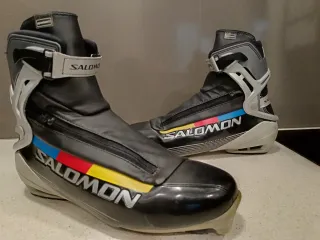 Botas Esquí  Fondo Skating Salomon
Talla 46 (11,5)