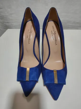 Zapatos Marco Barbaella Talla 41 Azul Marino