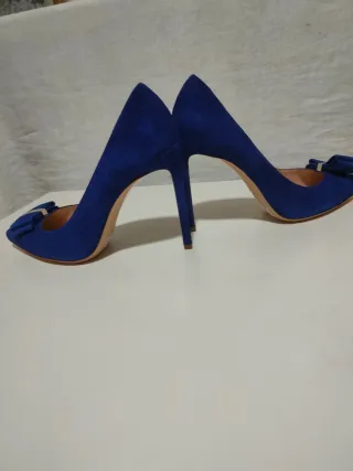 Zapatos Marco Barbaella Talla 41 Azul Marino