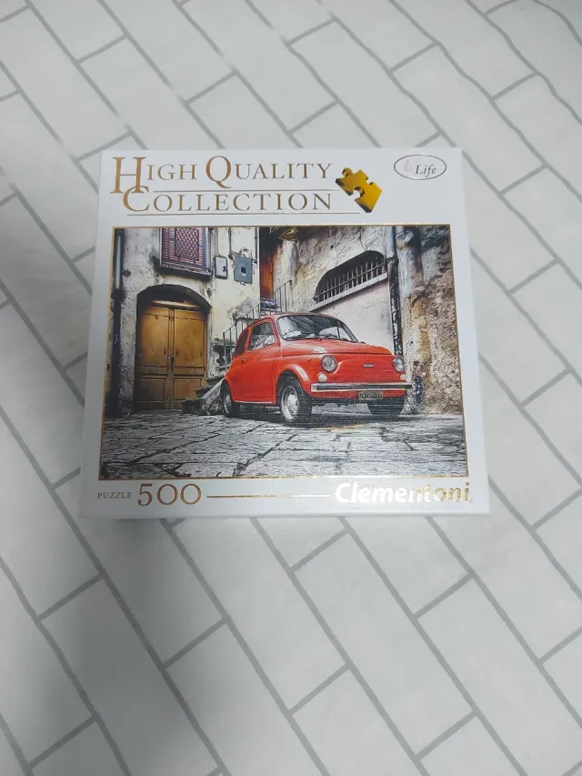 Puzzle Clementoni 500 piezas Coche Rojo