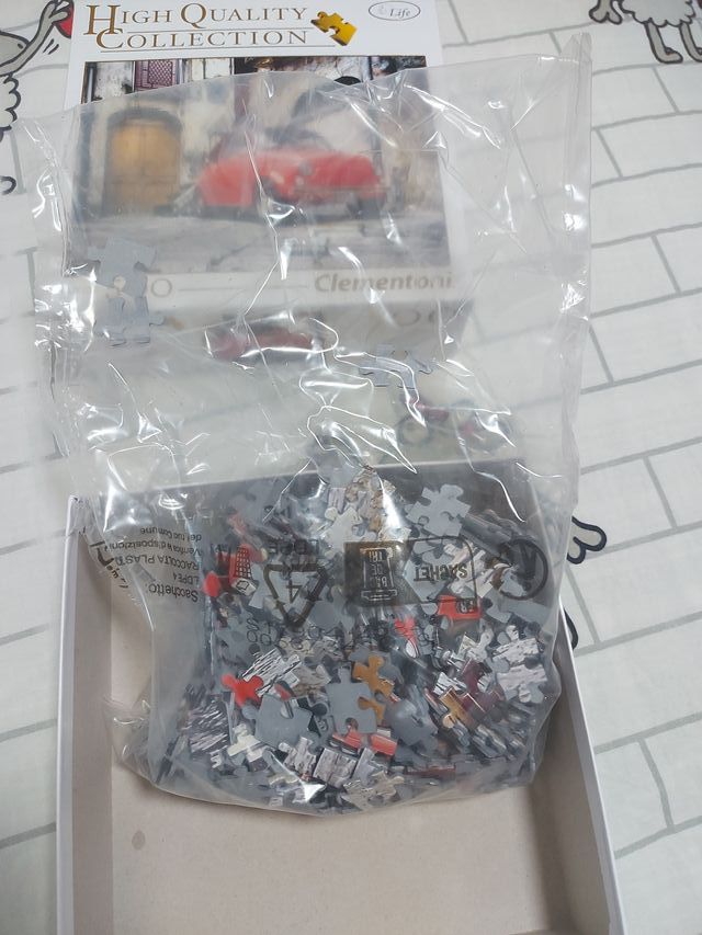 Puzzle Clementoni 500 piezas Coche Rojo