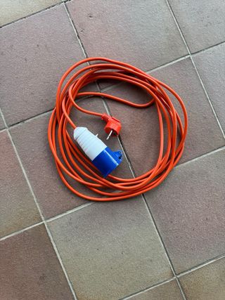Cable alargador naranja caravana/autocaravana