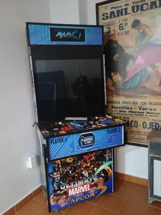 Máquina Arcade MAME Ultimate Marvel vs Capcom 3