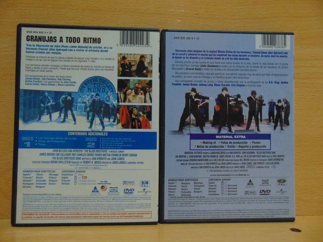 GRANUJAS A TODO RITMO 2 DVD + BLUES BROTHERS 2000