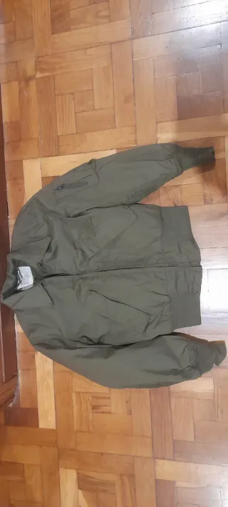 Chaqueta Piloto Verde Militar Original