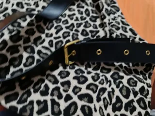 Bolso estampado guepardo sin estrenar