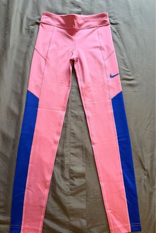 Mallas Nike niña rosa y azul