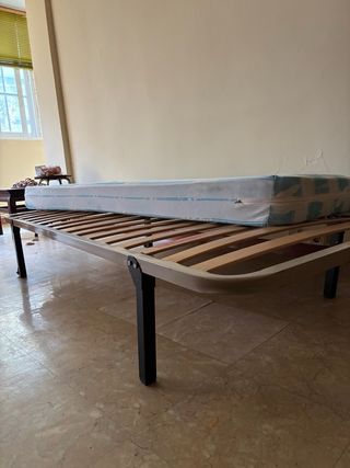 Colchón y somier 80cm hasta el sábado 