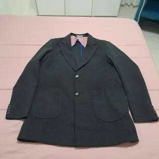 Cappotto uomo grigio tg.58