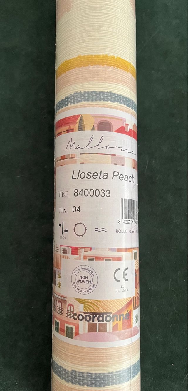 Papel Pintado Coordonné Mallorca Lloseta Peach