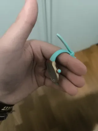 Orologio Hoops oro e verde acqua