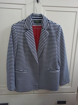 Chaqueta vintage raya
