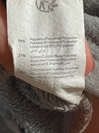 Sudadera gris IKKS con mensaje